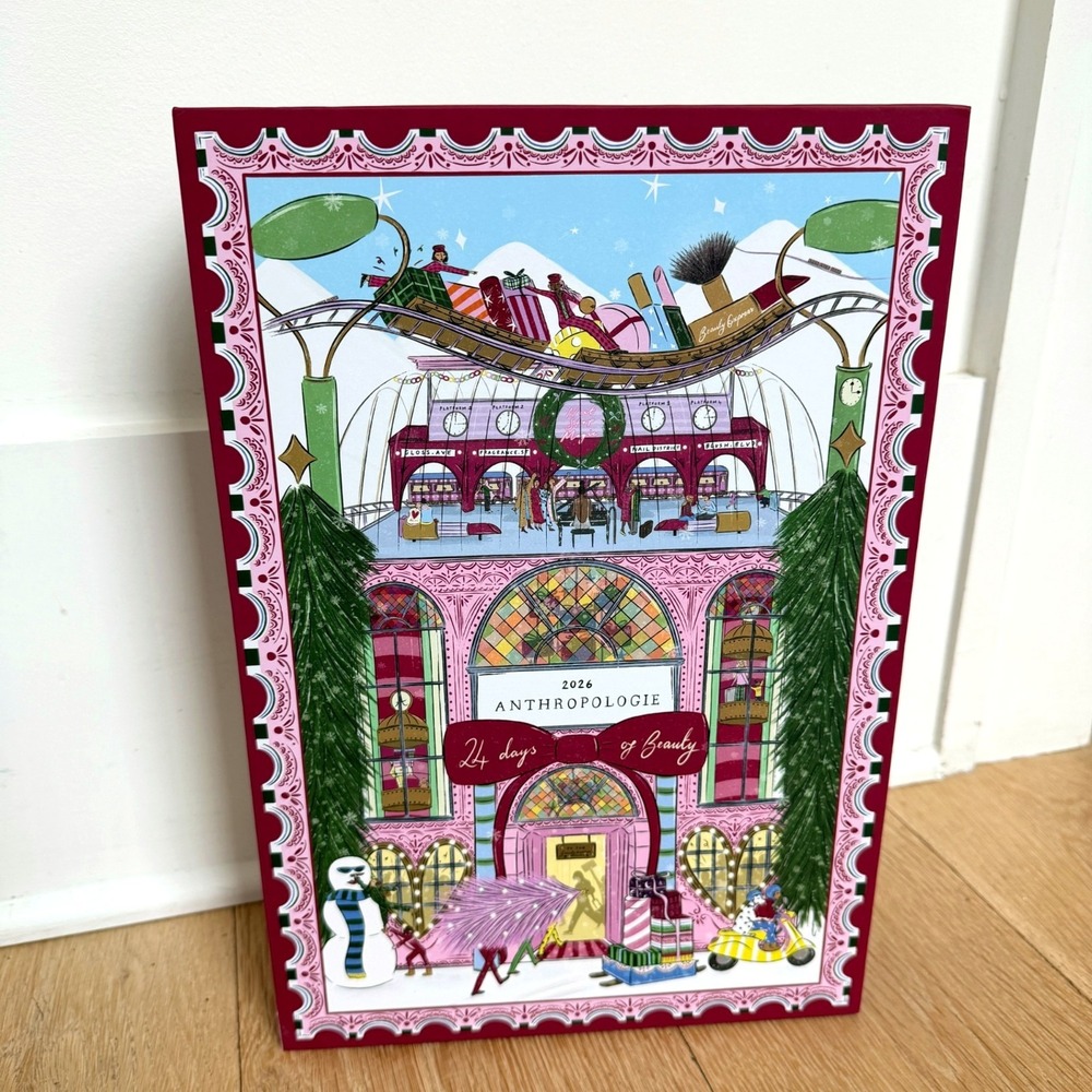 Anthropologie 2026 24 Days Beauty Advent Calendar NEW $300+ Value